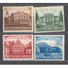 Alemania Imperio Correo 1941 Yvert 688/91 ** Mnh