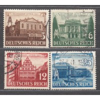 Alemania Imperio Correo 1941 Yvert 688/91 usado