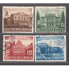 Alemania Imperio Correo 1941 Yvert 688/91 usado