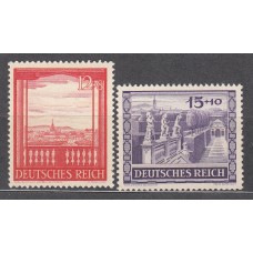 Alemania Imperio Correo 1941 Yvert 728/29 ** Mnh 