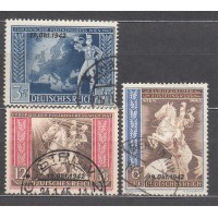 Alemania Imperio Correo 1942 Yvert 746A/C usado