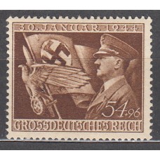 Alemania Imperio Correo 1944 Yvert 785 ** Mnh Hitler