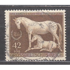 Alemania Imperio Correo 1944 Yvert 821 usado