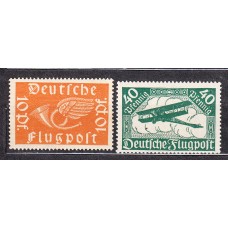 Alemania Imperio Aereo Yvert 1/2 ** Mnh