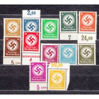 Alemania Imperio Servicio 93/104 ** Mnh
