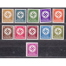 Alemania Imperio Servicio 127/37 Falta 138 * Mh