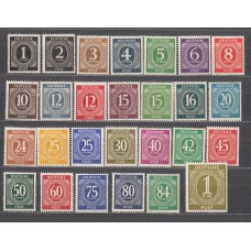 Alemania Imperio Zona A.I.S. Yvert 1/27 ** Mnh