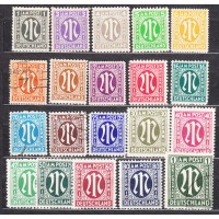 Bizona - Correo Yvert 1/20 **/*/usado Mnh/Mh/usadoTipo II