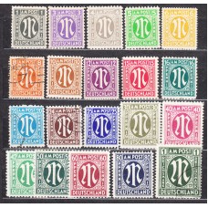 Bizona - Correo Yvert 1/20 **/*/usado Mnh/Mh/usadoTipo II