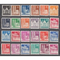 Bizona - Correo Yvert 41/64 * Mh
