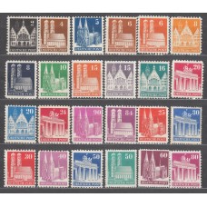 Bizona - Correo Yvert 41/64 * Mh