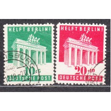 Bizona - Correo Yvert 69/70 usado