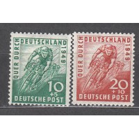 Bizona - Correo Yvert 74/75 * Mh Ciclismo