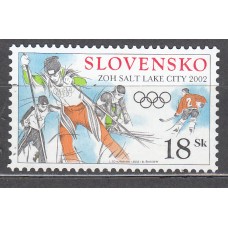 Eslovaquia - Correo 2002 Yvert 361 ** Mnh Juegos Olimpicos de Invierno - Deportes