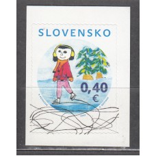 Eslovaquia Correo 2009 Yvert 543 ** Mnh Navidad