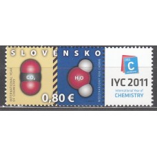 Eslovaquia Correo 2011 Yvert 569 ** Mnh Medicina