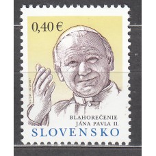 Eslovaquia Correo 2011 Yvert 577 ** Mnh Papa Juan Pablo II