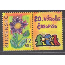 Eslovaquia Correo 2011 Yvert 579 ** Mnh concurso de Dibujos Infantiles