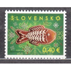 Eslovaquia Correo 2011 Yvert 586 ** Mnh Navidad