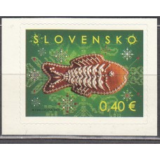Eslovaquia Correo 2011 Yvert 587 ** Mnh Navidad
