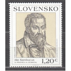 Eslovaquia Correo 2011 Yvert 588 ** Mnh Personaje - Pintura - Medicina