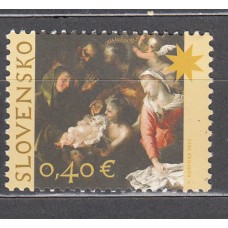 Eslovaquia Correo 2012 Yvert 604 ** Mnh Navidad