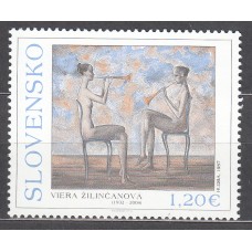 Eslovaquia Correo 2012 Yvert 606 ** Mnh Pintura