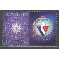 Eslovaquia Correo 2013 Yvert 620 ** Mnh Signos del Zodiaco