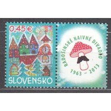 Eslovaquia Correo 2013 Yvert 627 ** Mnh Navidad