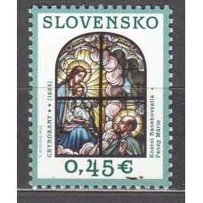 Eslovaquia Correo 2014 Yvert 655 * *Mnh Navidad