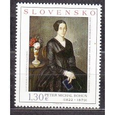 Eslovaquia Correo 2014 Yvert 656 ** Mnh Pinturas