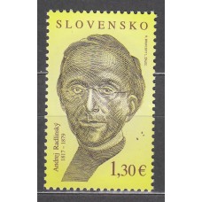 Eslovaquia Correo 2017 Yvert 718 ** Mnh Personaje