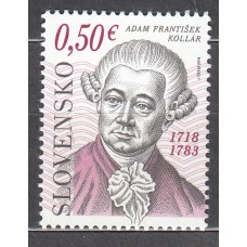Eslovaquia Correo 2018 Yvert 737 ** Mnh Personaje