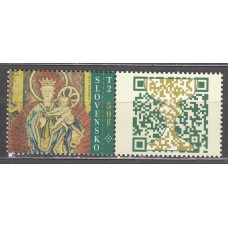 Eslovaquia Correo 2018 Yvert 753A ** Mnh Navidad