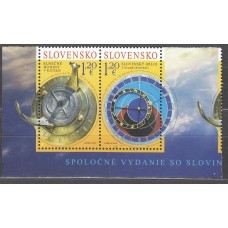 Eslovaquia Correo 2019 Yvert 761/62 ** Mnh Astronomia