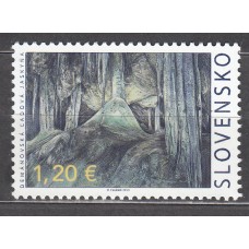 Eslovaquia Correo 2019 Yvert 770 ** Mnh Gruta de Hielo