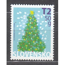 Eslovaquia Correo 2019 Yvert 781 * *Mnh Navidad