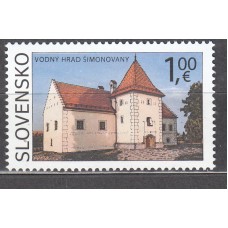Eslovaquia Correo 2020 Yvert 802 ** Mnh Castillo