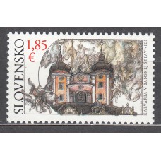 Eslovaquia Correo 2021 Yvert 834 ** Mnh Patrimonio Religioso