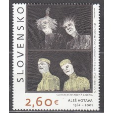 Eslovaquia Correo 2022 Yvert 862 ** Mnh Pintura