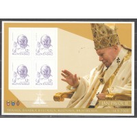Eslovaquia - Hojas Yvert 22 ** Mnh Visita del Papa Juan Pablo II