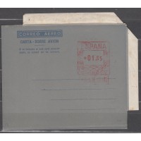 España Aerogramas Franqueo mecánico 1948 Edifil 13(I)