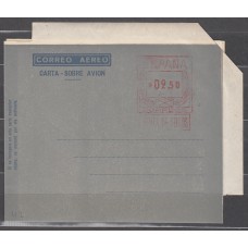 España Aerogramas Franqueo mecánico 1948 Edifil 42(I)