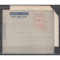 España Aerogramas Franqueo mecánico 1948 Edifil 42 Ga