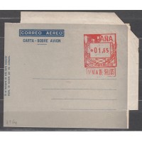 España Aerogramas Franqueo mecánico 1948 Edifil 39Ga