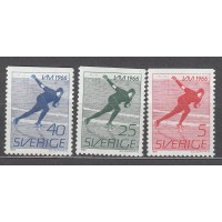 Suecia - Correo 1966 Yvert 533/5 ** Mnh  Deportes