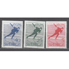 Suecia - Correo 1966 Yvert 533/5 ** Mnh  Deportes