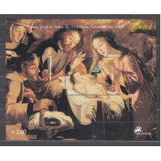 Portugal - Hojas 2004 Yvert 213 ** Mnh Navidad