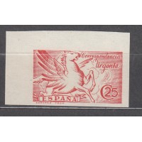España Estado Español 1939 Edifil 879s ** Mnh Pieza de Lujo Pegaso sin dentar