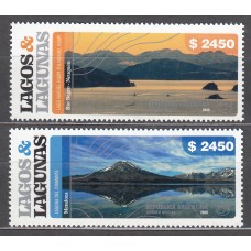 Argentina Correo ** Mnh Upaep 2026  Lagos y Lagunas